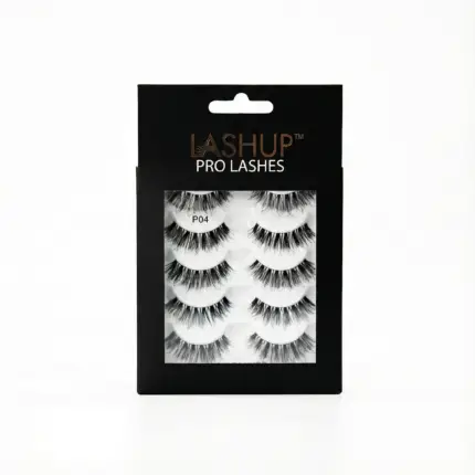 5 pair human hair lashes